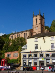 Church and old bank
